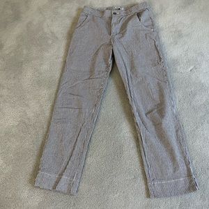 Hollister Striped Navy and White pants